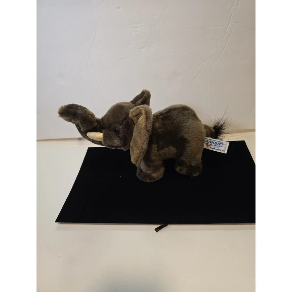 Hansa Portraits Of Nature Elephant Soft Plush 2010
